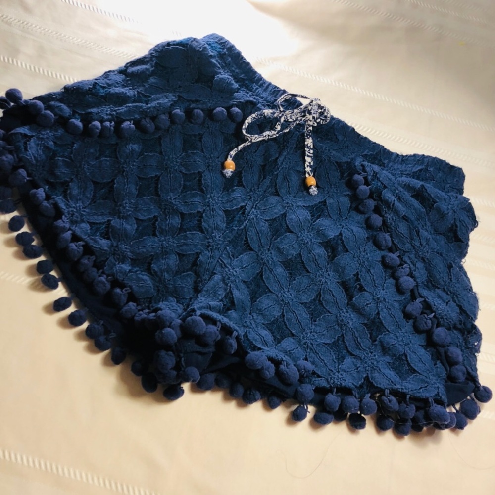 Blue shorts
